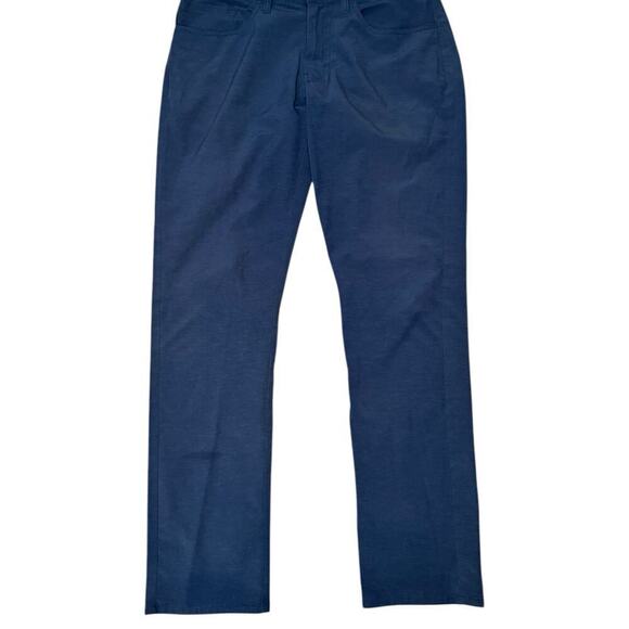 Travis Mathew Blue Activewear Pants Mens 32 X 32 Stretch Performance Golf Slacks - Picture 3 of 7